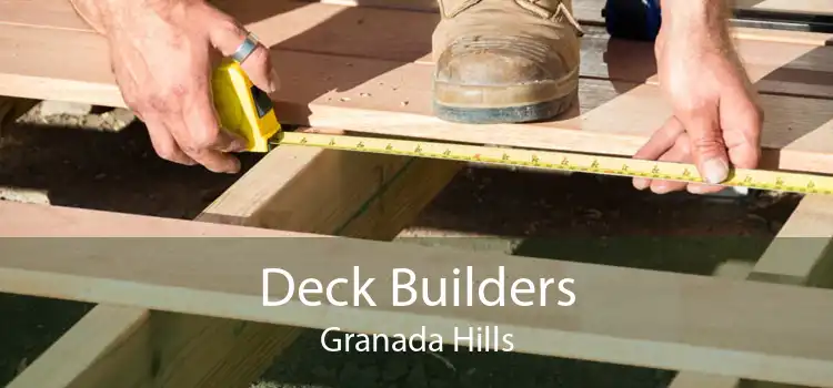 Deck Builders Granada Hills