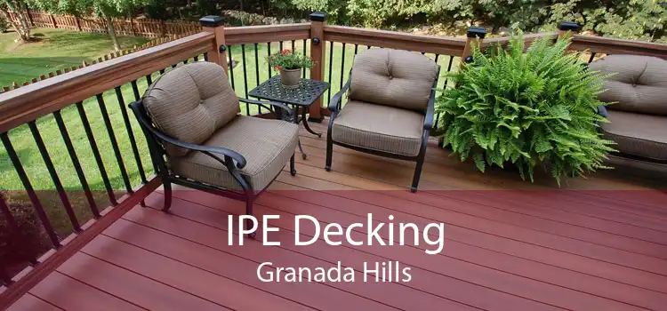 IPE Decking Granada Hills