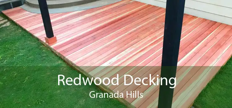 Redwood Decking Granada Hills