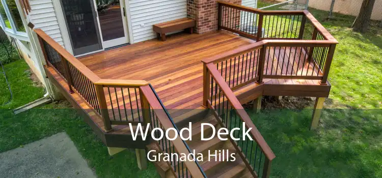 Wood Deck Granada Hills