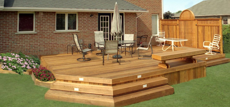 Cedar Composite Decking in Granada Hills, CA