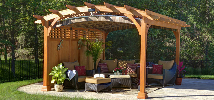 Modern Wood Pergola Installation in Granada Hills, CA